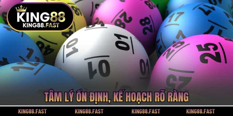 Tâm lý ổn định, kế hoạch rõ ràng